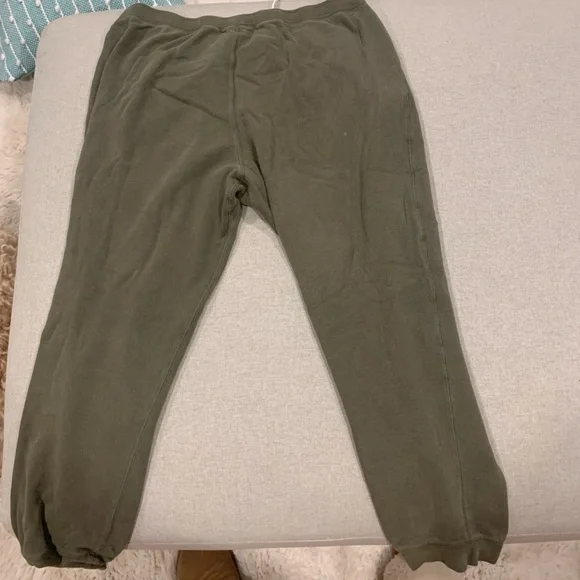 Roots jogger style sweat pants green - Picture 2 of 4